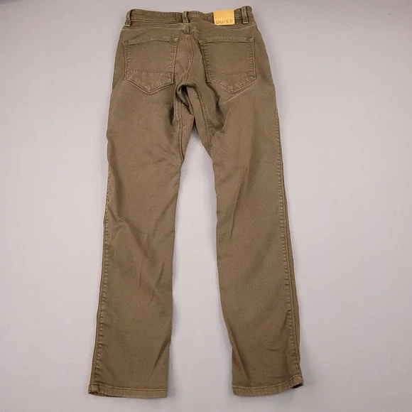 DUER N2X Relaxed Fit Pants Mens 30x32 Olive Green Stretch Performance Casual - Picture 11 of 14